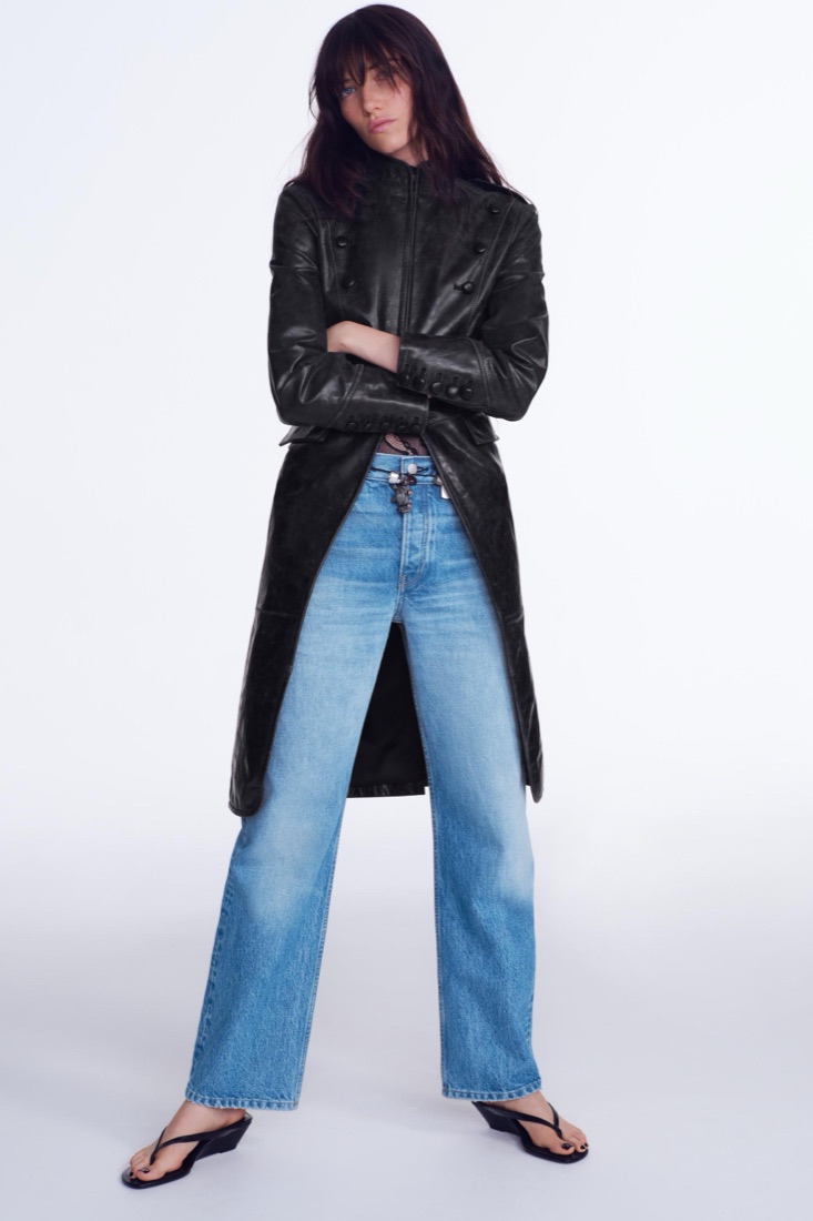 100% Leather Bib Jacket