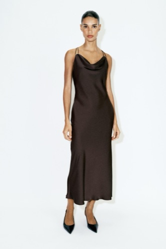 Zara Satin camisole dress