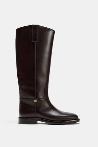 Zara Leather riding boots