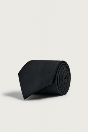 Zara Basic 100% wool tie
