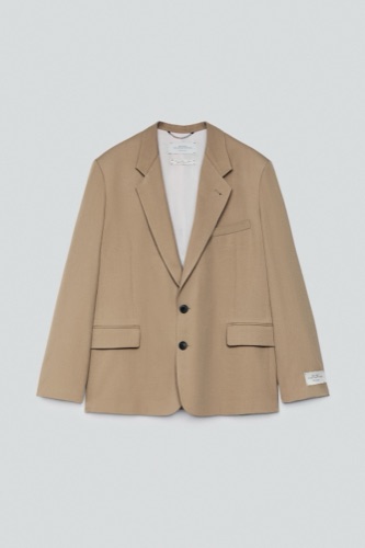 Zara Contrast suit relaxed fit blazer