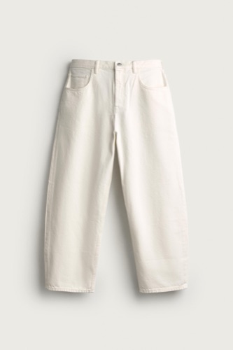 Zara Tapered wide-leg jeans