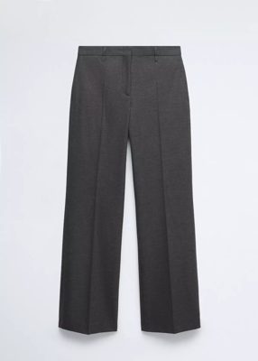 Wool suit trousers