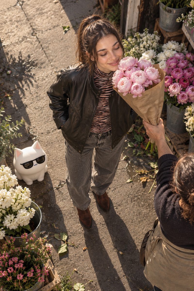 Turtleneck top, worn by Kate