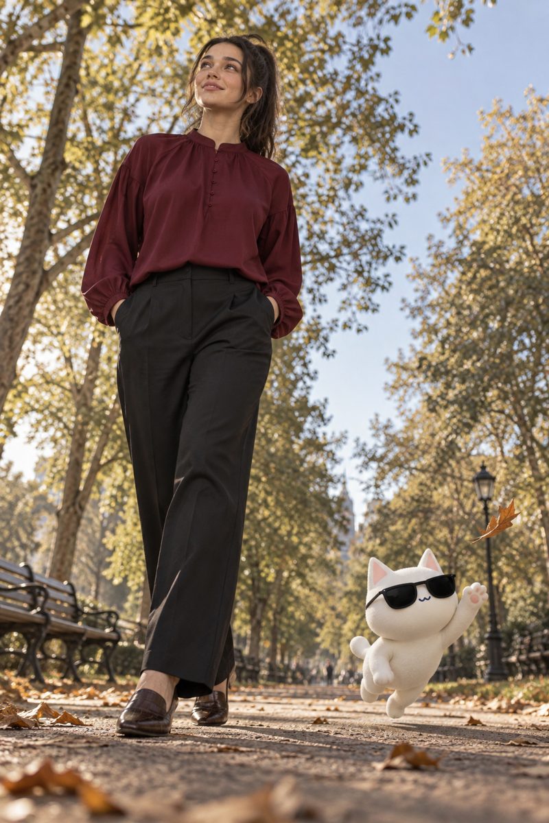 Selected look 15385, worn by Kate